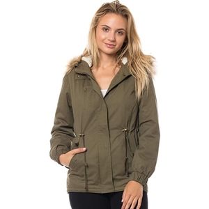 LOVE TREE Hooded Parka